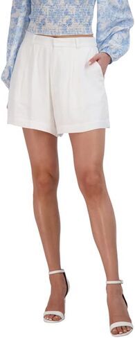 BCBGeneration Women's Front Pleat Short with Elastic Back in Saudi Arabia
