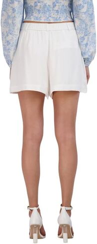 BCBGeneration Women's Front Pleat Short with Elastic Back in Saudi Arabia