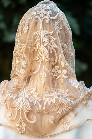 Catholic Mantilla Mass Infinity Veil Church Lace Veil Spanish Chapel Church Women Cathedral Mass Head Covering Veil Infinity in Kuwait