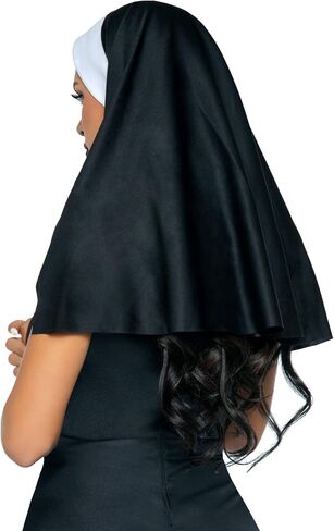 إكسسوار أزياء قبعة Nun Habit النسائية من Leg Avenue in Kuwait