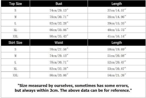SFBBCLOZ 2 قطعة زي فتاة المدرسة للنساء الهذيان الزي سترة بكتف واحد تنانير منقوشة للنساء in Kuwait