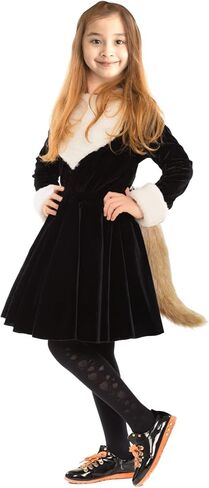 ذيل ثعلب رافاكيني، زي ذيل ثعلب من الفرو الصناعي، فستان تنكرية للهالوين قابل للتعديل، زي ذيل ثعلب فروي للبالغين والأطفال والحفلات in Kuwait