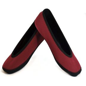 Nufoot Ballet Flats Women's Shoes, Foldable & Flexible Flats, Slipper Socks, Travel Slippers & Exercise Shoes, Dance Shoes, Yoga Socks, House Shoes, Indoor Slipper in Kuwait