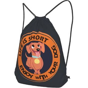 TumzfhQ Drawstring Backpack String Bag Sports Sackpack Gym Cinch Beach Travel Sack for Men Women Teens A Brood Of Chickens in Kuwait