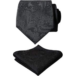 أليزدل مجموعة هدايا مربعة مصنوعة يدويًا من ربطة عنق بنقشة زهور بيزلي مع جيب in Kuwait