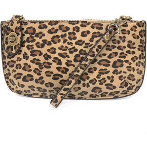 Joy Susan Crossbody Wristlet Clutch: Leopard Print
