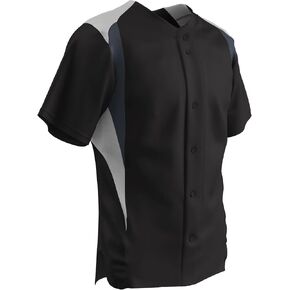CHAMPRO Men's Bull Pen Full Button Baseball Jersey in Saudi Arabia