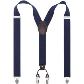 حمالات Bioterti للرجال مقاس 1 1/4 بوصة شديدة التحمل على شكل حرف Y لحفلات الزفاف والمناسبات الرسمية in Kuwait