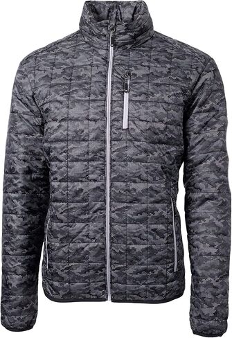 Cutter & Buck Rainier Primaloft Mens Eco Insulated Full Zip Printed Puffer Jacket in Saudi Arabia