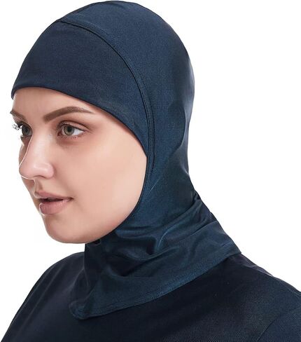 IKADEX حجم كبير المايوه متواضعة للنساء كامل الجسم بوركيني إسلامي ملابس سباحة إسلامية السباحة السراويل الحجاب in Saudi Arabia