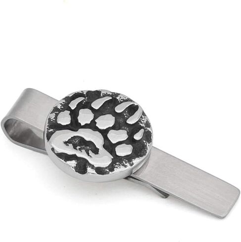 GuoShuang الفولاذ المقاوم للصدأ الشمال الفايكينغ تعويذة ران الدب الصغير مخلب ربط كليب مع حقيبة هدية Valknut in Kuwait