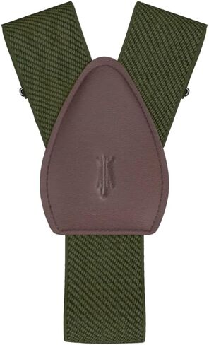 KK & Jay Supply Co. - The Original Premium Stay Tucked Shirt Stay - Non Slip Grip Shirttail Garters - Made in Brooklyn, USA - Solid Olive in Kuwait