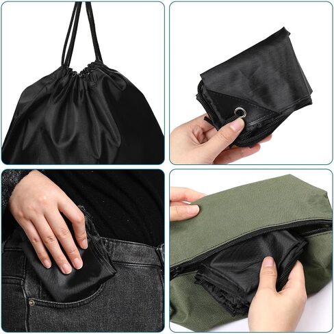 Mozeat Lens 2Pcs Drawstring Backpack Bags Black Blue Drawstring Bag Bulk Cinch Tote Sack PE Bags Draw String Bags Pack Drawstring Gym Bag Swim Bag for Women Men in Saudi Arabia