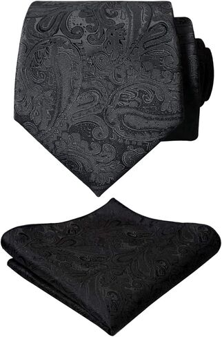 أليزدل مجموعة هدايا مربعة مصنوعة يدويًا من ربطة عنق بنقشة زهور بيزلي مع جيب in Kuwait