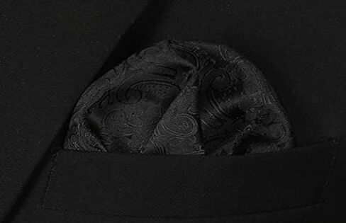 أليزدل مجموعة هدايا مربعة مصنوعة يدويًا من ربطة عنق بنقشة زهور بيزلي مع جيب in Kuwait