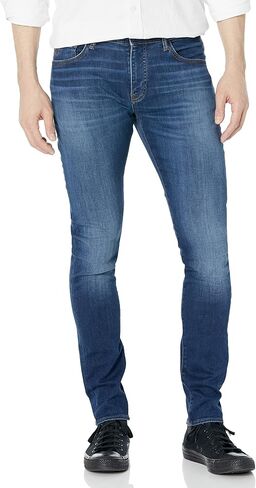 A｜X ARMANI EXCHANGE Men's J33 Super Skinny Stretch Dark Blue Jeans in Saudi Arabia