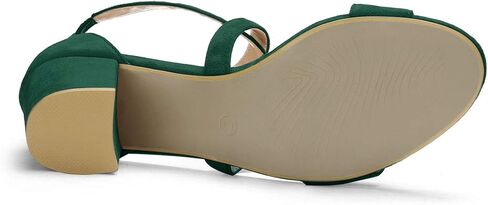 Allegra K Women's Crisscross Ankle Strap Block Heel Sandals in Saudi Arabia