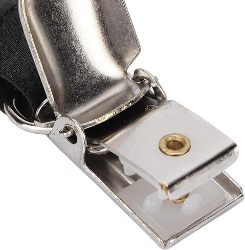 جوارب أربطة معدنية مزدوجة، حوامل حمالات الجورب، مشبك جوارب غير قابل للانزلاق، مشابك تثبيت حزام الجوارب، حمالات عالية الفخذ، حزام جوارب بإبزيم منقار البط للفتيات المثيرات in Kuwait