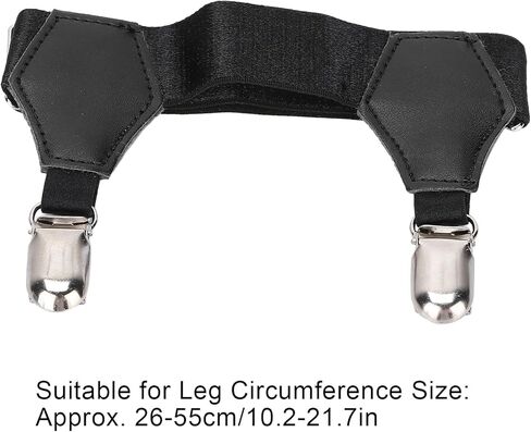 جوارب أربطة معدنية مزدوجة، حوامل حمالات الجورب، مشبك جوارب غير قابل للانزلاق، مشابك تثبيت حزام الجوارب، حمالات عالية الفخذ، حزام جوارب بإبزيم منقار البط للفتيات المثيرات in Kuwait