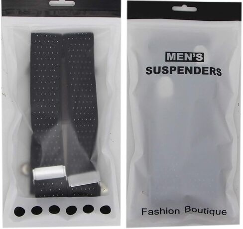 حمالات Bioterti للرجال مقاس 1 1/4 بوصة شديدة التحمل على شكل حرف Y لحفلات الزفاف والمناسبات الرسمية in Kuwait