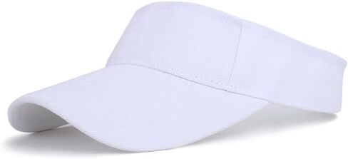 Toddlers Kids Visor-Sun-Hat Cotton Sport Golf Visor Cap Hat Adjustable fit 2-6 Years Old in Saudi Arabia