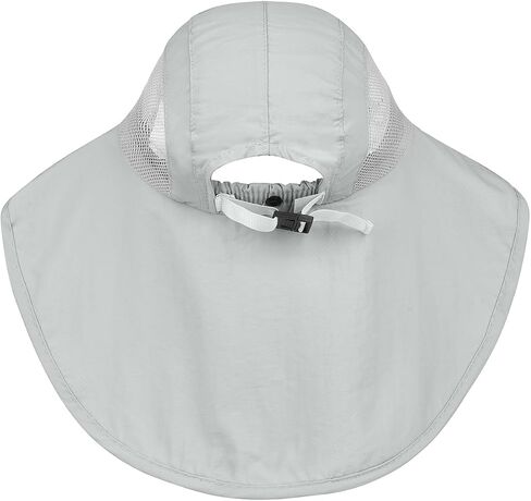 Kids Sun Hat UPF50+ Summer Beach Play Sun Protection Hats with Neck Flap for Ages 5~14 Girls Boys in Saudi Arabia