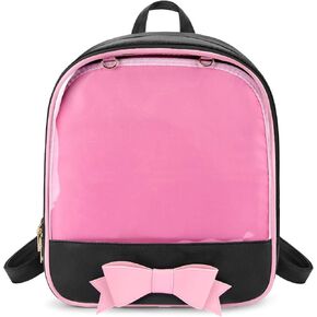 حقيبة ظهر STEAMEDBUN Ita حقيبة ظهر بعقدة على شكل دبوس Kawaii مع حشوة in Kuwait