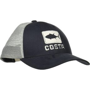 Costa Del Mar Marlin Waves Trucker hat, Navy, One Size US