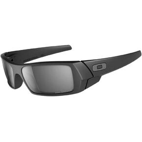 Oakley Gascan Sunglasses (Matte Black Frame Polarized Black Mirror Lens Solid) in Saudi Arabia