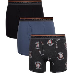 Lucky Brand Men's Underwear - Casual Stretch Boxer Briefs (3 Pack) in Saudi Arabia