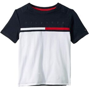 Tommy Hilfiger Boy’s Adaptive Short Sleeve Logo T-Shirt with Velcro Closures in Saudi Arabia