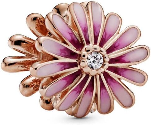 PANDORA Pink Daisy Flower, Pink Enamel in Saudi Arabia