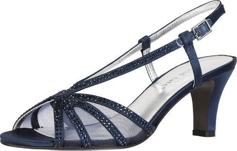 David Tate Womens Refined Embellished Illusion Evening Sandals in Kuwait