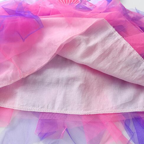 DXTON Toddler Girl Summer Short Sleeve Tutu Party Wedding Birthday Dresses in Saudi Arabia