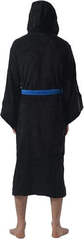 Harry Potter Ravenclaw Hooded Bathrobe for Men/Women | Soft Plush Spa Robe for Adults | Lightweight Fleece Shower Robe With Belted Tie | One Size Fits Most Adults in Saudi Arabia