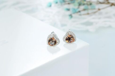 Zultanite أقراط على شكل قلب من الفضة الإسترليني عيار 925 مصنوعة من الفضة الإسترليني وأشعة الشمس وتغيير لون الشتات أقراط أنيقة مكونة من السلطان هدية مجوهرات أنيقة للنساء والبنات in Kuwait