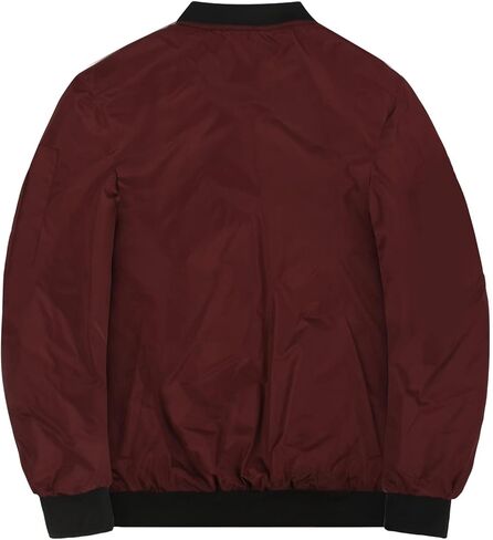 سترة منفوخة للرجال من SUNDAY ROSE خفيفة الوزن سترات ربيعية غير رسمية سترة واقية معطف سليم صالح نشط مقاوم للماء جيوب بسحاب in Kuwait