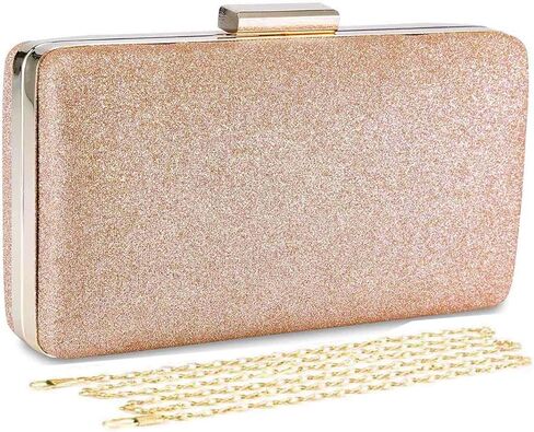 Selight Glitter Clutch Purse for Women Wedding Evening Bag Sparkle Formal Bridal Purse Ladies Prom Cocktail Party Handbag in Saudi Arabia