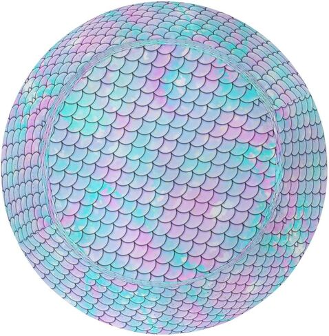 قبعة دلو على شكل قشور حورية البحر، قبعة صياد السمك الصيفية للنساء والرجال، للجنسين قابلة للطي على الشاطئ لقضاء عطلة السفر في الهواء الطلق in Kuwait