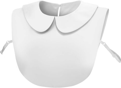 Sumind Fake Collar Faux Doll Collar Detachable Blouse Half Shirts Collar for Girls Women Skirt Dress Blouse, White in Saudi Arabia
