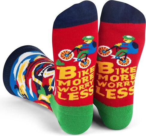 جوارب مجنونة للرجال والنساء الذين يحبون الأنشطة - السفر، الدراجة، التنزه سيرًا على الأقدام، الجولف، التزلج، هدايا التخييم in Kuwait