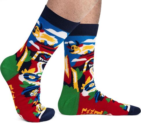 جوارب مجنونة للرجال والنساء الذين يحبون الأنشطة - السفر، الدراجة، التنزه سيرًا على الأقدام، الجولف، التزلج، هدايا التخييم in Kuwait