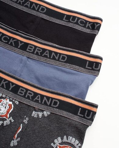 Lucky Brand Men's Underwear - Casual Stretch Boxer Briefs (3 Pack) in Saudi Arabia