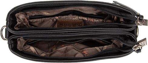Montana West Crossbody Bags for Women Multi Zip Pocket Crossover Purses with Guitar Strap in Kuwait