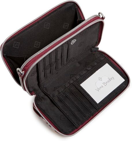 Performance Twill All in One Crossbody Purse With Rfid Protection, Parisian Bouquet, One Size in Saudi Arabia