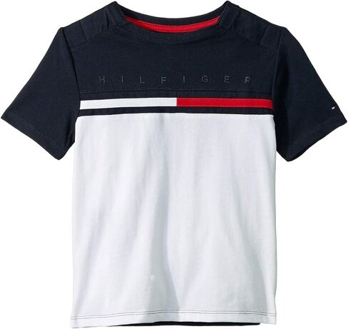 Tommy Hilfiger Boy’s Adaptive Short Sleeve Logo T-Shirt with Velcro Closures in Saudi Arabia