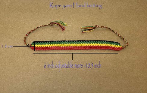 الصداقة راستا حبل سوار منقوشة هيبي سوار in Kuwait