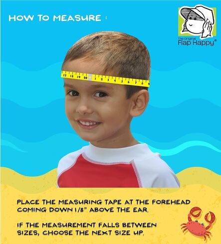 Flap Happy Children Unisex Bucket Hat UPF 50+, Highest Certified UV Sun Protection, Azo-free dye in Saudi Arabia