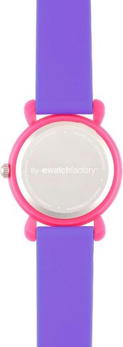 Red Balloon Unicorn Girls' Pink Plastic Time Teacher Watch,Purple Silicone Strap,WRB000140, Purple in Kuwait