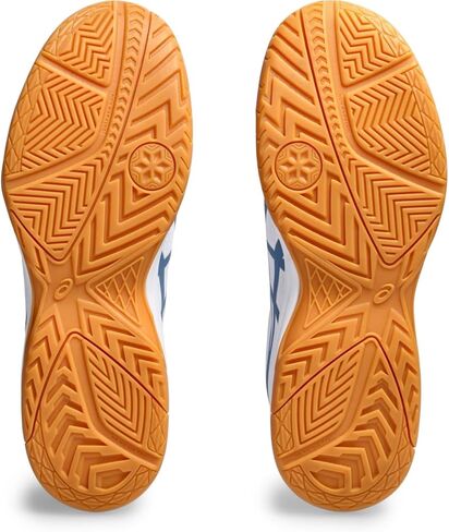 ASICS Men's Upcourt 5 Indoor Sport Shoe, 11.5, White/Denim Blue in Saudi Arabia